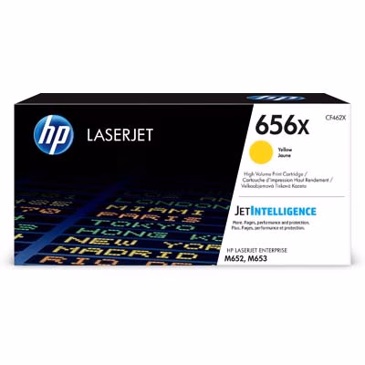 Immagine di Toner Laser HP 656X CF462X giallo 22000 copie