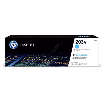 Immagine di Toner Laser HP 203A CF541A ciano 1300 copie