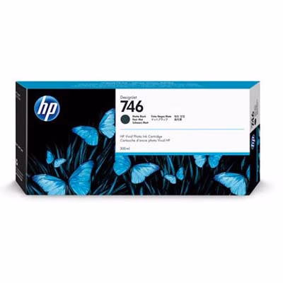 Immagine di Inkjet HP 746 P2V82A nero fotografico 300 ml