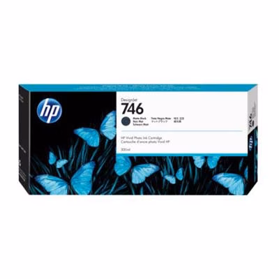 Immagine di Inkjet HP 746 P2V83A nero opaco 300 ml