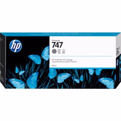 Immagine di Inkjet HP 747 P2V86A grigio 300 ml