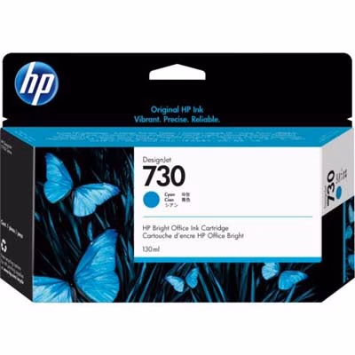 Immagine di Inkjet HP 730 P2V62A ciano 130 ml
