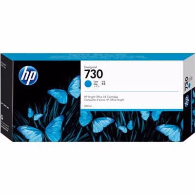Immagine di Inkjet HP 730 P2V68A ciano 300 ml