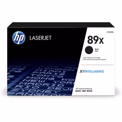 Immagine di Toner Laser HP 89X CF289X nero 10000 copie