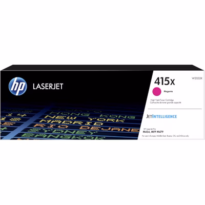 Immagine di Toner Laser HP 415X W2033X magenta 6000 copie