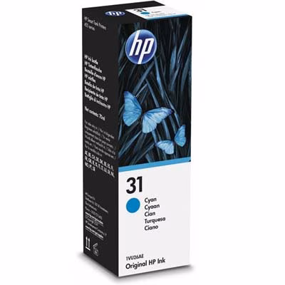 Immagine di Flacone Inkjet HP HP 31 1VU26AE ciano 8000 copie