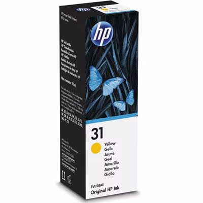 Immagine di Flacone Inkjet HP HP 31 1VU28AE giallo 8000 copie