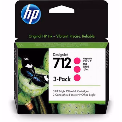 Immagine di Multipack Inkjet HP 712 3ED78A magenta 29ml - 3pz