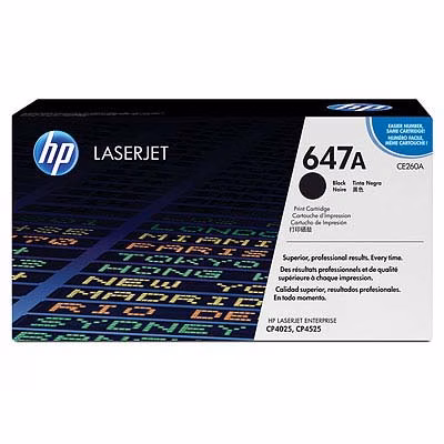 Immagine di Toner Laser HP 647A CE260A nero 8500 copie