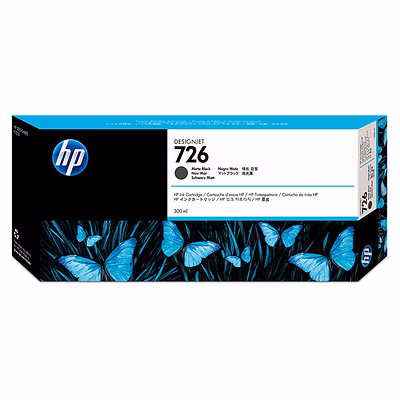Immagine di Inkjet HP 726 CH575A nero opaco 300 copie