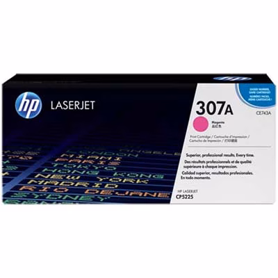 Immagine di Toner Laser HP 307A CE743A magenta 7300 copie