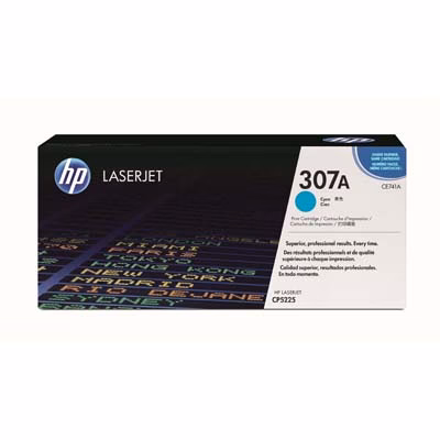 Immagine di Toner Laser HP 307A CE741A ciano 7300 copie