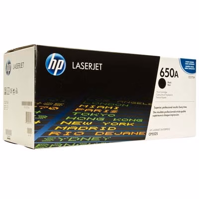 Immagine di Toner Laser HP 650A CE270A nero 13500 copie