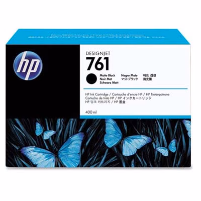 Immagine di Inkjet HP 761 CM991A nero opaco 400 copie