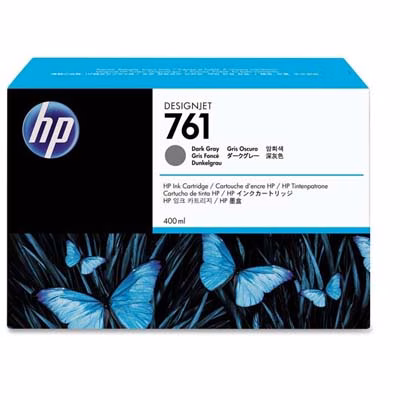 Immagine di Inkjet HP 761 CM996A grigio scuro 400 copie