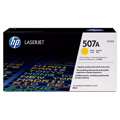 Immagine di Toner Laser HP 507A CE402A giallo 6000 copie