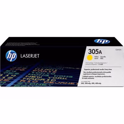 Immagine di Toner Laser HP 305A CE412A giallo 2600 copie