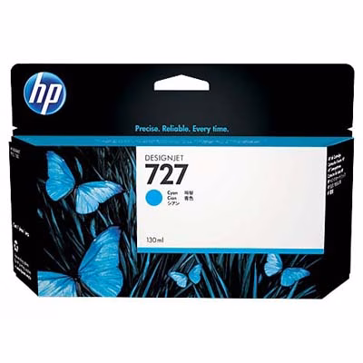 Immagine di Inkjet HP 727 B3P19A ciano 130 ml