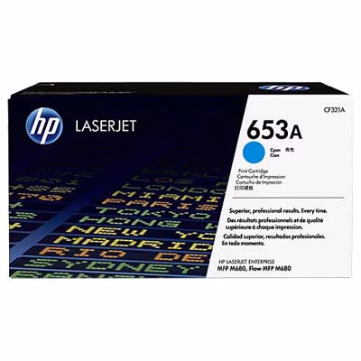 Immagine di Toner Laser HP 653A CF321A ciano 16000 copie