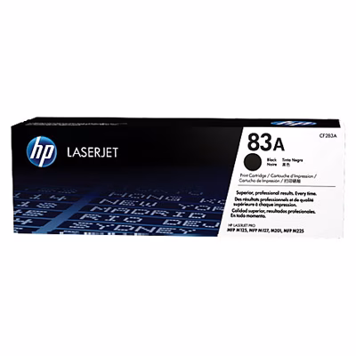 Immagine di Toner Laser HP 83A CF283A nero 1500 copie