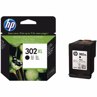 Immagine di Inkjet HP 302XL F6U68AE nero 480 copie