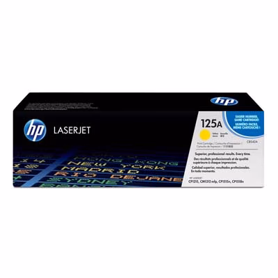 Immagine di Toner Laser HP 125A CB542A giallo 1400 copie