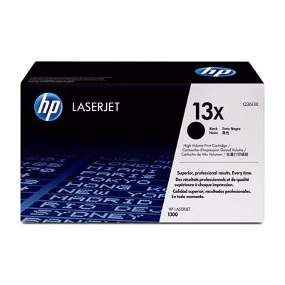 Immagine di Toner Laser HP 13X Q2613X nero 4000 copie