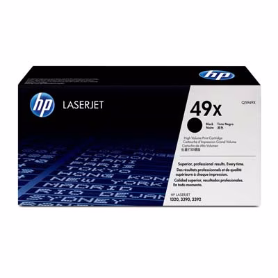 Immagine di Toner Laser HP 49X Q5949X nero 6000 copie