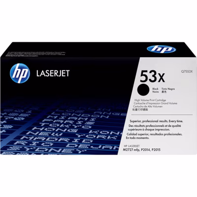 Immagine di Toner Laser HP 53X Q7553X nero 7000 copie