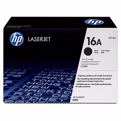 Immagine di Toner Laser HP 16A Q7516A nero 12000 copie