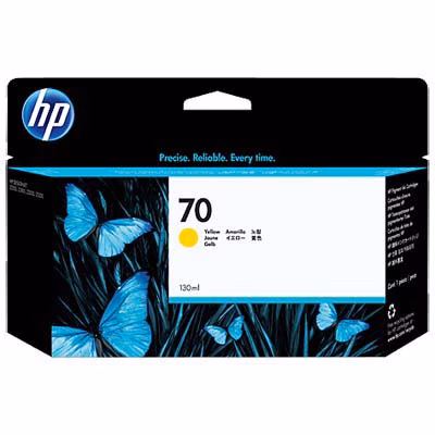 Immagine di Inkjet HP 70 C9454A giallo 130 copie