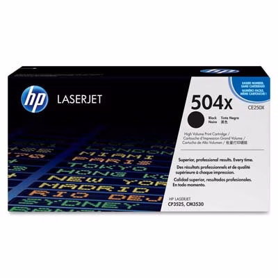 Immagine di Toner Laser HP CE250X nero 10500 copie