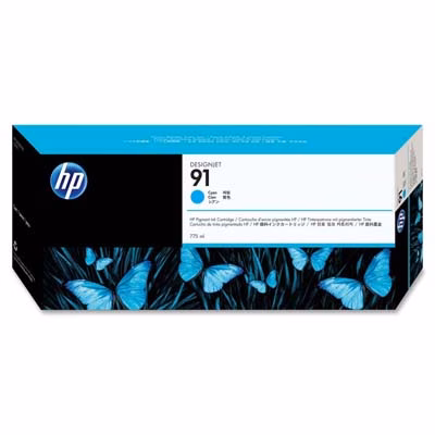 Immagine di Inkjet hp 91 c9467a ciano 775 copie