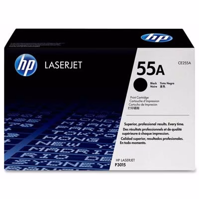 Immagine di Toner Laser HP 55A CE255A nero 6000 copie