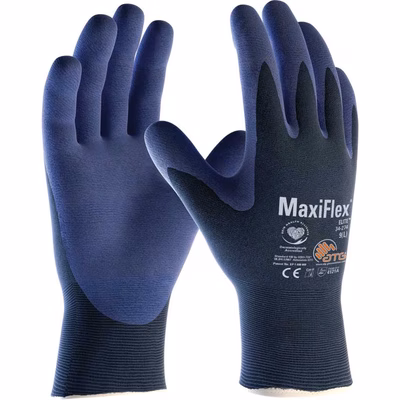 Immagine di Guanti antitaglio 34-274 MAXIFLEX ELITE colore blu taglia M - paio