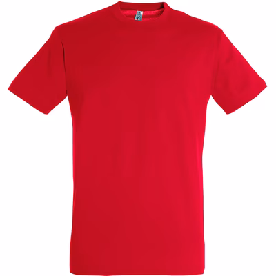 Immagine di T-shirt manica corta girocollo SOL'S REGENT colore rosso taglia XL
