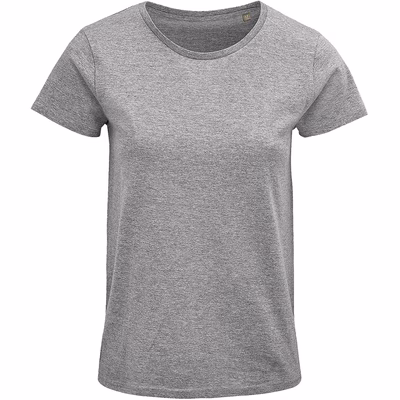 Immagine di T-Shirt manica corta SOL'S CRUSADER DONNA colore grigio medio melange taglia M