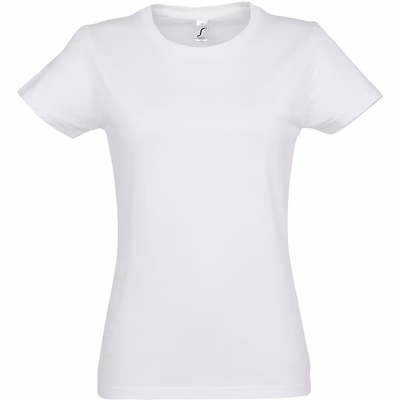 Immagine di T-Shirt manica corta SOL'S IMPERIAL DONNA colore bianco taglia M