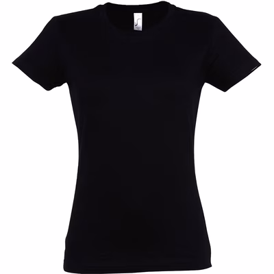 Immagine di T-Shirt manica corta SOL'S IMPERIAL DONNA colore nero taglia XXXL