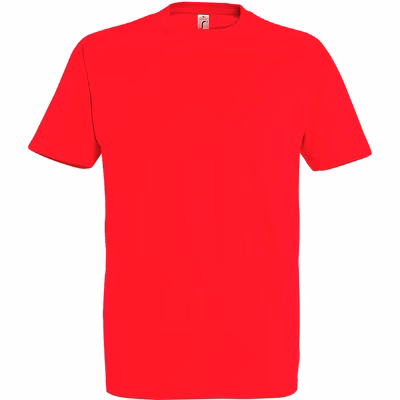 Immagine di T-Shirt manica corta SOL'S IMPERIAL colore rosso taglia XXXL