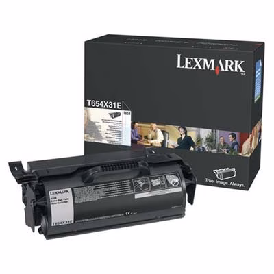 Immagine di Corporate LEXMARK T654X31E (T654X11E) nero 36000 copie