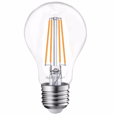 Immagine di Lampadina LED Goccia Filament E27 12W 2700K 1521 Lumen luce calda