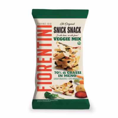 Immagine di Snick Snack triangoli - 70 g FIORENTINI Veggie Mix