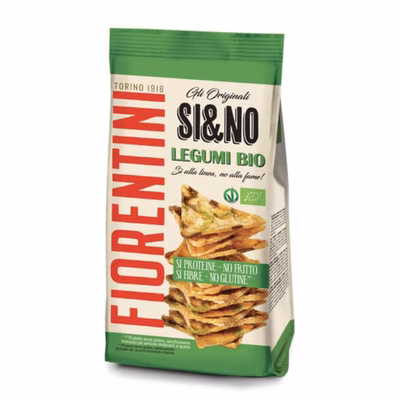 Immagine di SI&NO Bio triangoli - 80 g FIORENTINI Mais e legumi