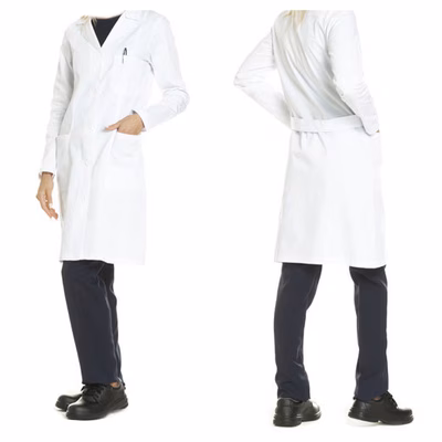 Immagine di Camice da donna cotone 100% bianco taglia L