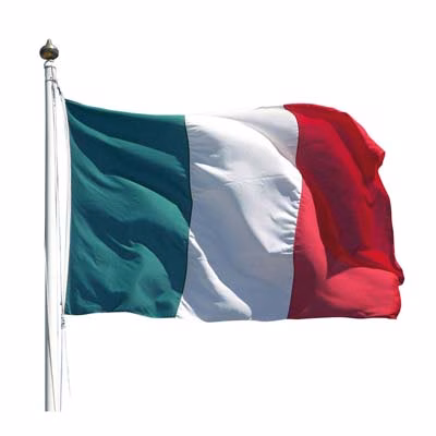 Immagine di Bandiera Italia cm 220x150 poliestere nautico