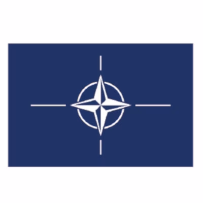Immagine di Bandiera NATO cm 150x100 poliestere nautico