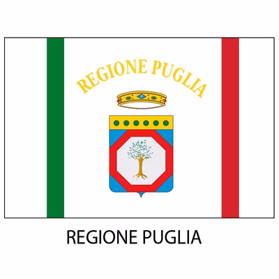 Immagine di Bandiera Regione PUGLIA cm 150x100