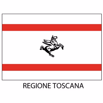 Immagine di Bandiera Regione TOSCANA cm 150x100