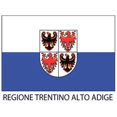 Immagine di Bandiera Regione TRENTINO ALTO ADIGE cm 150x100